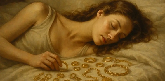 К чему снится золото: толкование сновидений о золотых украшениях